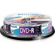 Philips DVD-R 4.7GB cake box 10