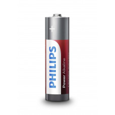 PHILIPS baterijas Power Alkaline,  iepakojumā 4 gab