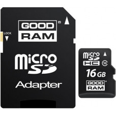 Goodram MicroSD 16GB class 10/UHS 1 + Adapter SD