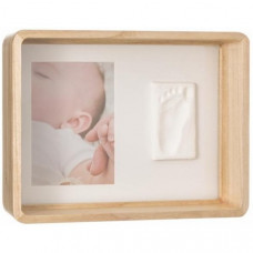 Baby Art deep frame wooden komplekts mazuļa pēdiņu vai rociņu nospieduma izveidošanai