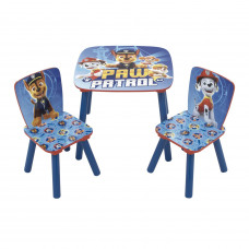 ARDITEX Disney Paw Patrol koka galds & 2 krēslii